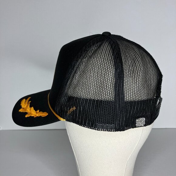Liquid Death Black Snapback Adjustable Hat Cap - Picture 5 of 9